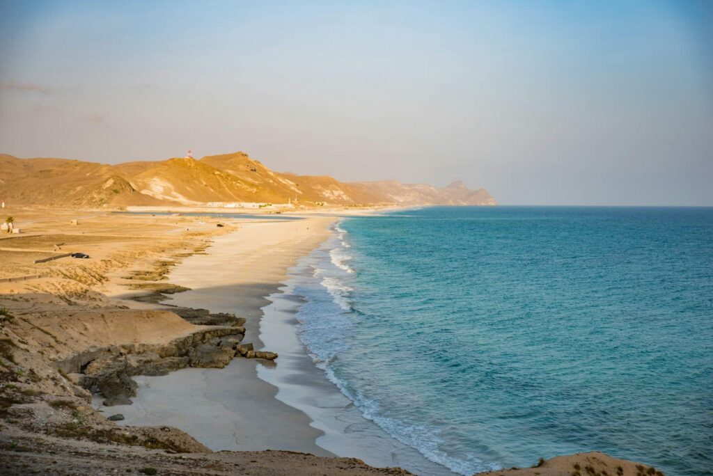 cose da vedere in oman, spiagge